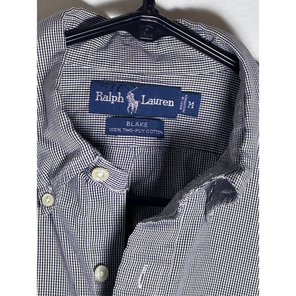 Men’s‎ Ralph Lauren Long Sleeve Size Medium Button Up.  See Details - Picture 2 of 7